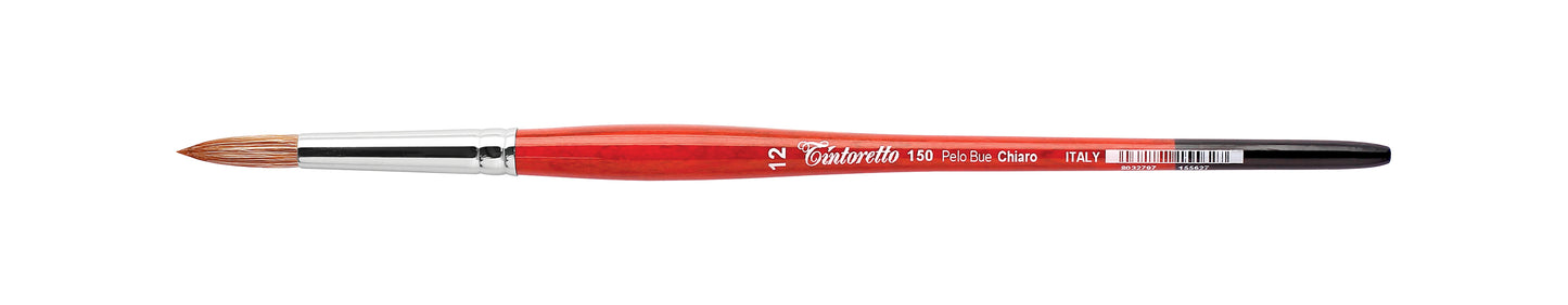 Tintoretto Pennello Pelo Bue Chiaro Serie 150