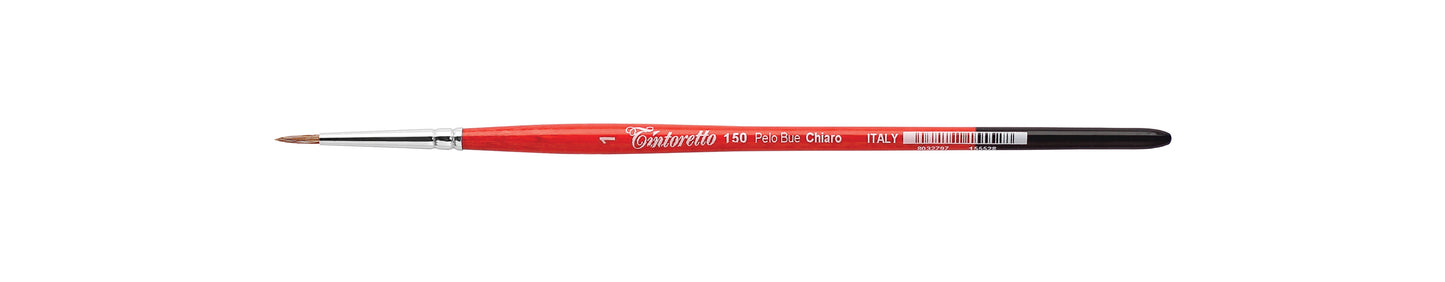 Tintoretto Pennello Pelo Bue Chiaro Serie 150