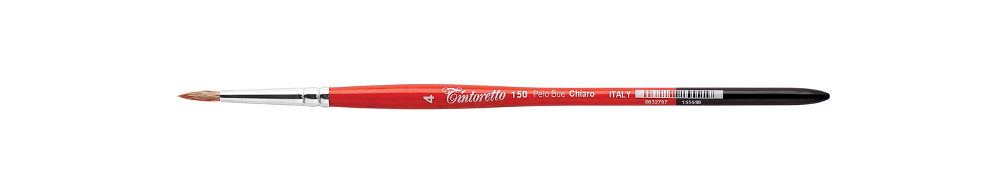 Tintoretto Pennello Pelo Bue Chiaro Serie 150