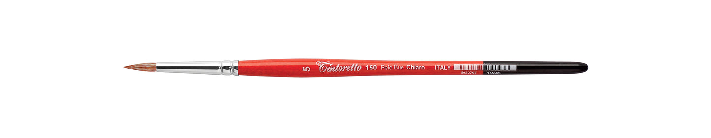 Tintoretto Pennello Pelo Bue Chiaro Serie 150