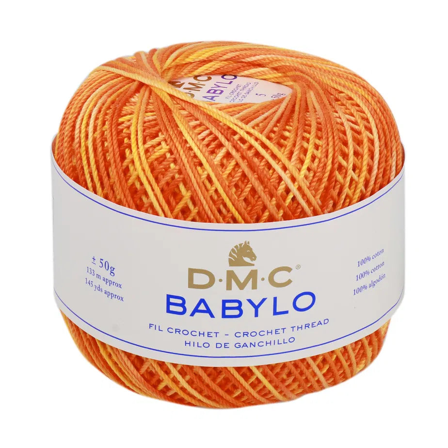 DMC Filato per Uncinetto in 100% cotone a fibre lunghe Babylo 5 Colore 51