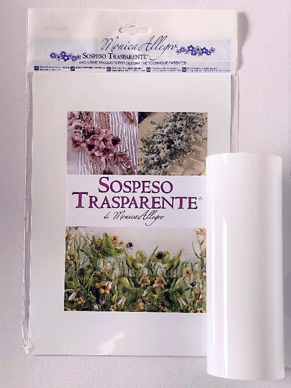 Sospeso Trasparente Pellicola Bianca Trasparente Modellabile 4 Fogli