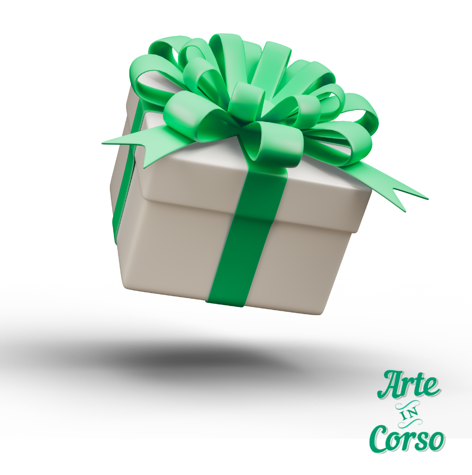 ArteInCorso Mistery Box Merce Creativa (Fiocco Verde) 50€