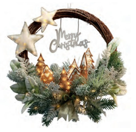 Renkalik Panno Kraft 3D Il Villaggio di Pan di Zenzero