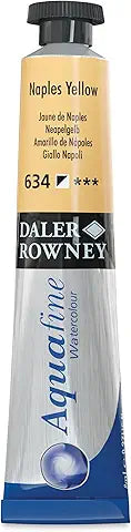 Daler Rowney Pittura ad acquerello Aquafine 8 ml Colore Giallo Di Napoli 634