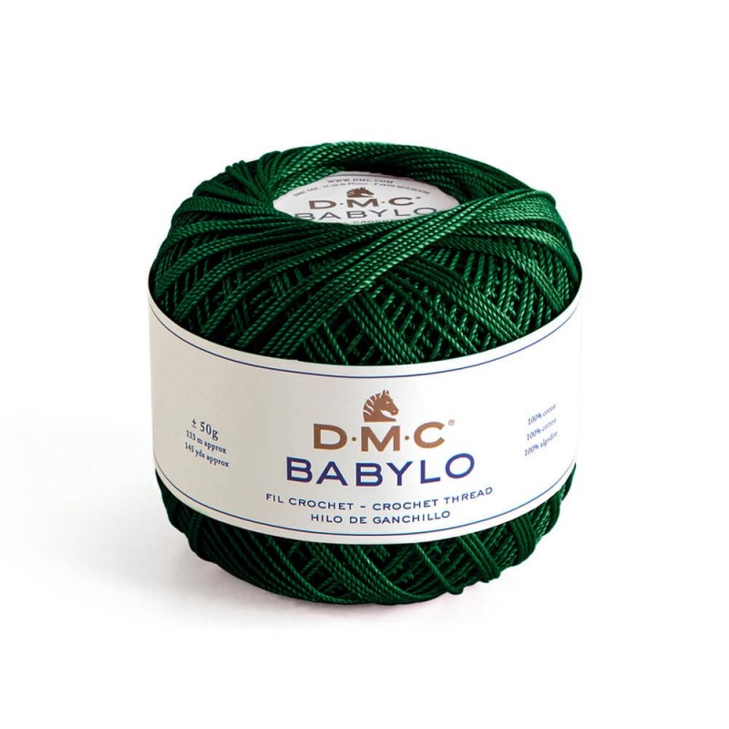 DMC Filato per Uncinetto in 100% cotone a fibre lunghe Babylo 5 Colore 890
