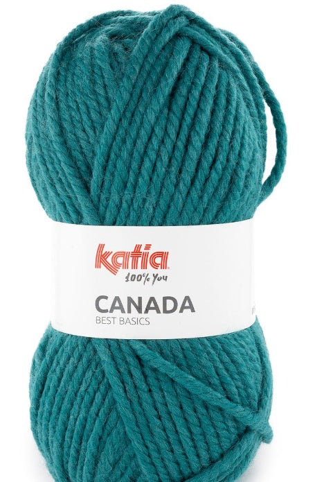 Katia Filato Canada Colore 64 Verde Opale 100 gr