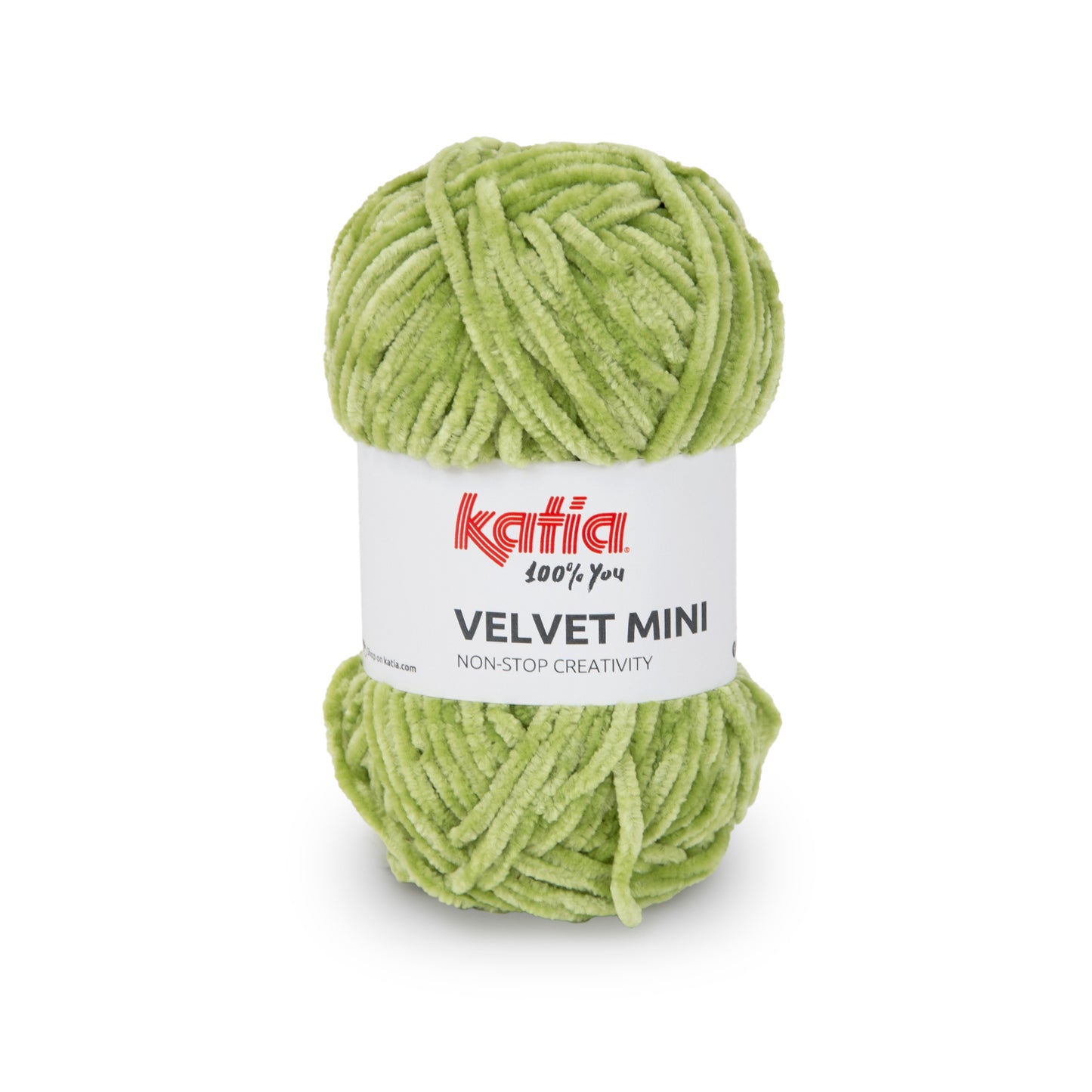 Katia Filato Velvet Mini Colore 206 Verde Erba 50 Grammi