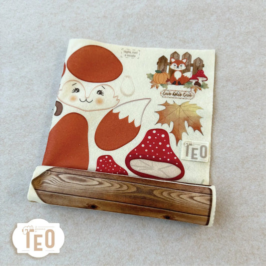 Pannello Teo Collezione Autunno P-154 Volpina Curiosa