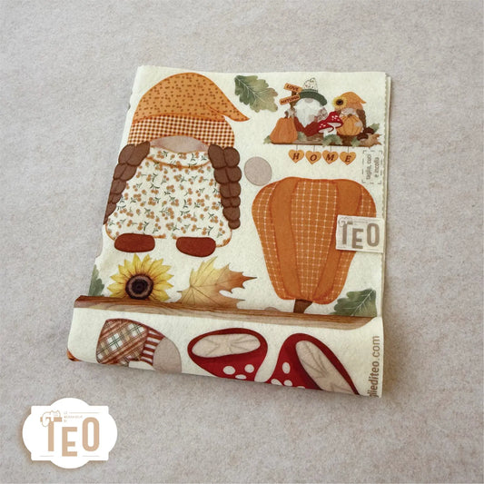 Pannello Teo Collezione Autunno P-156 Gnomi e Magia