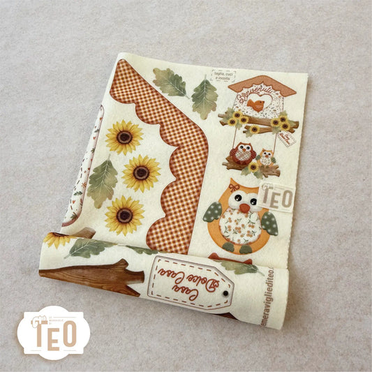 Pannello Teo Collezione Autunno P-157 La Casetta Dell’Amore Autunno