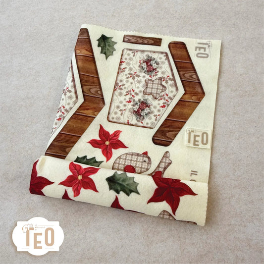 Pannello Teo Collezione Natale P-162 Il Cucù Di Natale