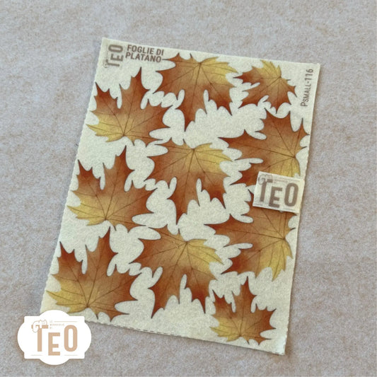 Pannello Teo Collezione Autunno P-Small-116 Foglie Di Platano