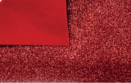 Renkalik Feltro Glitterato Rosso