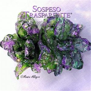 Sospeso Trasparente Colore Verde per Vetro 59 ml