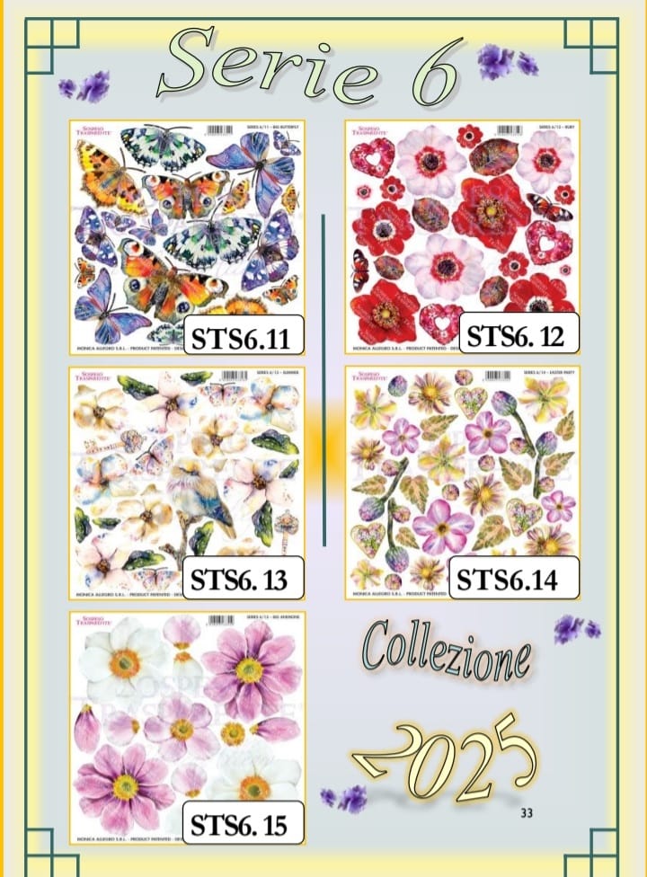 Sospeso Trasparente Pellicola Standard Serie 6 - Modello STS.14