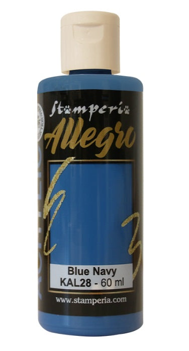 Stamperia Colore Allegro Blue Navy 60 ml