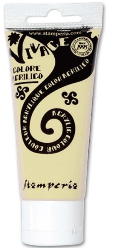 Stamperia Colore Acrilico Vivace Paint - KAB41 - Antique Ivory 60 ml