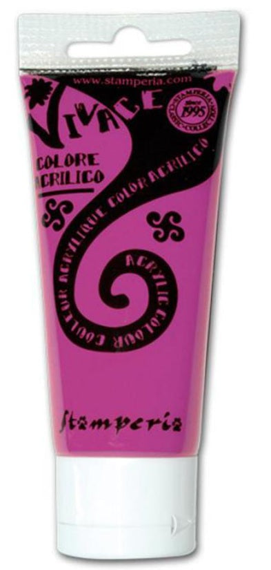 Stamperia Colore Acrilico Vivace Paint - Violetto 60 ml
