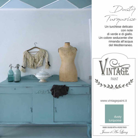 Vintage Paint Colore Dusty Turquoise 100 ml