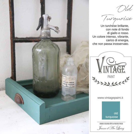Vintage Paint Colore Old Turquoise 100 ml