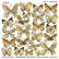 Sospeso Trasparente Pellicola 1/06 Gold Cream Butterfly