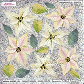 Sospeso Trasparente Pellicola 2/02 Olografica Poinsettia