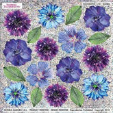 Sospeso Trasparente Pellicola 2/05 Olografica Bluebell