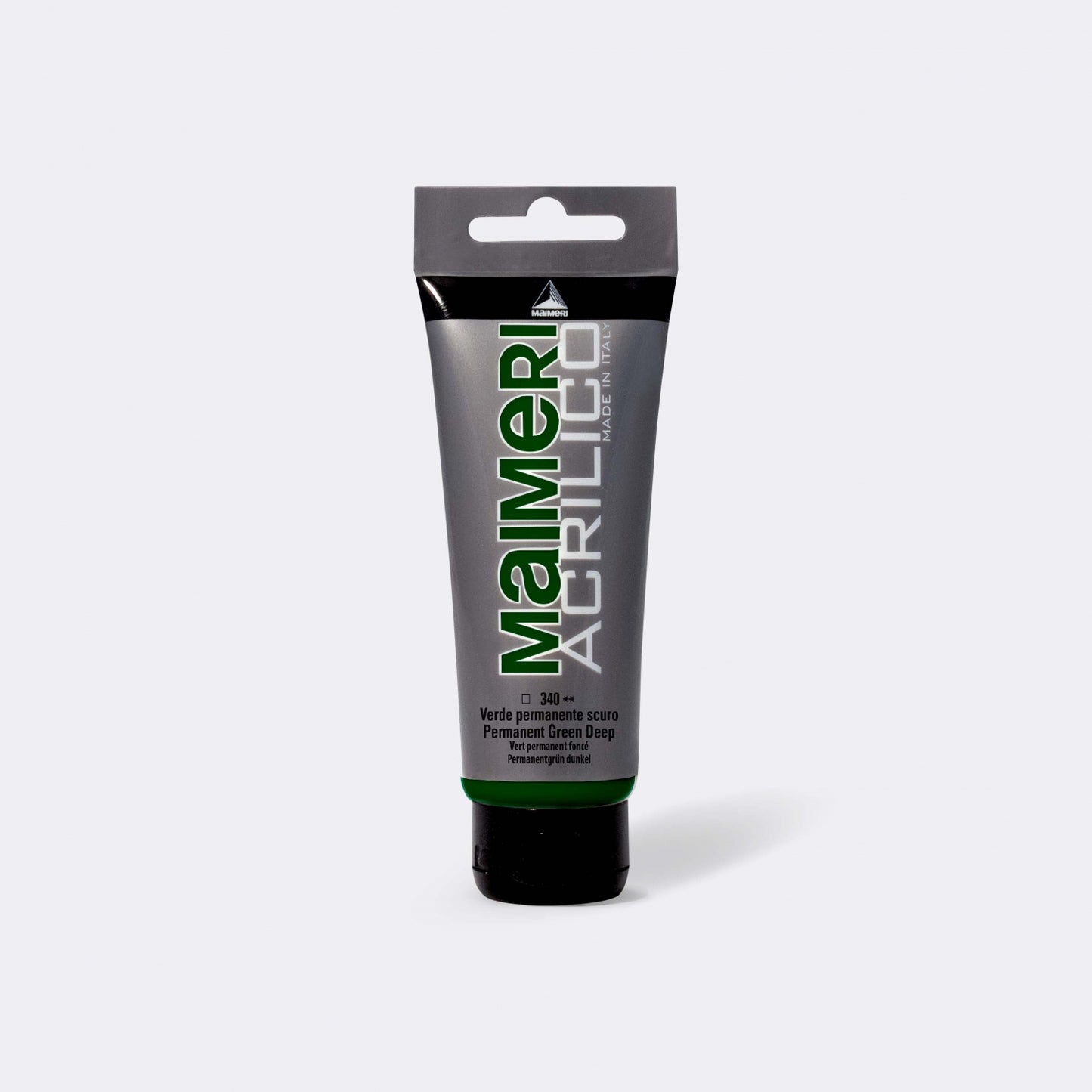 Maimeri Colore Acrilico 75 ml 340 Verde permanente scuro