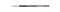Tintoretto Pennello conico, silicone. Serie 616 - VARIE MISURE -