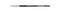 Tintoretto Pennello conico, silicone. Serie 616 - VARIE MISURE -