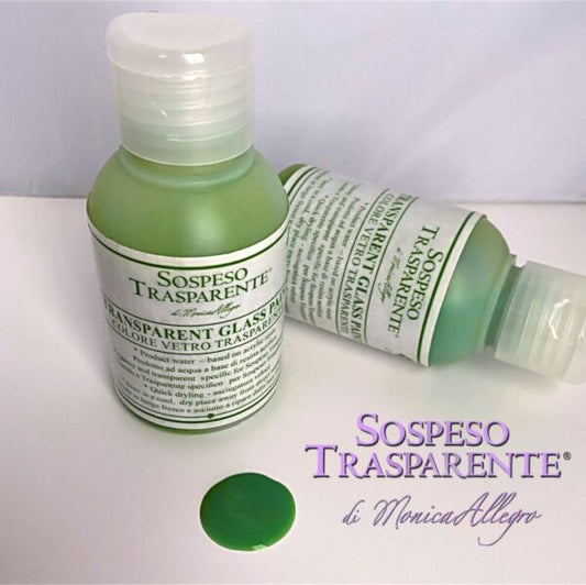 Sospeso Trasparente Colore Verde per Vetro 59 ml