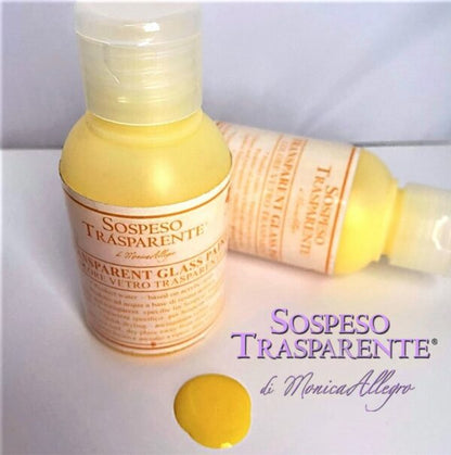 Sospeso Trasparente Colore Giallo per Vetro 59 ml