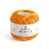 DMC Filato per Uncinetto in 100% cotone a fibre lunghe Babylo 10 Colore 3375