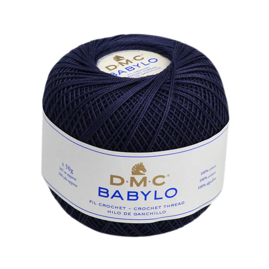 DMC Filato per Uncinetto in 100% cotone a fibre lunghe Babylo 10 Colore 823