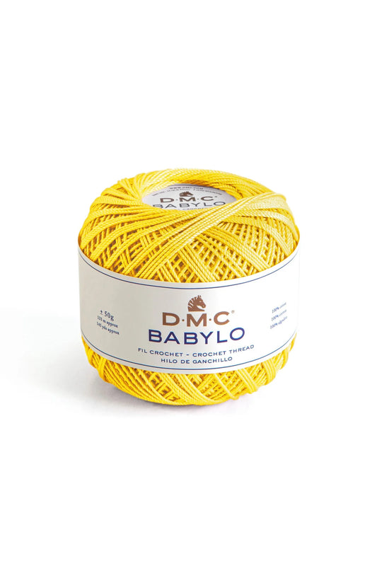 DMC Filato per Uncinetto in 100% cotone a fibre lunghe Babylo 10 Colore 973