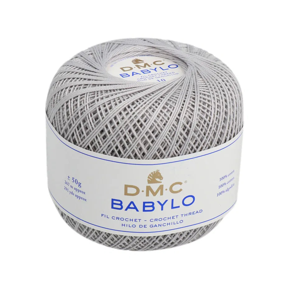 DMC Filato per Uncinetto in 100% cotone a fibre lunghe Babylo 5 Colore 415