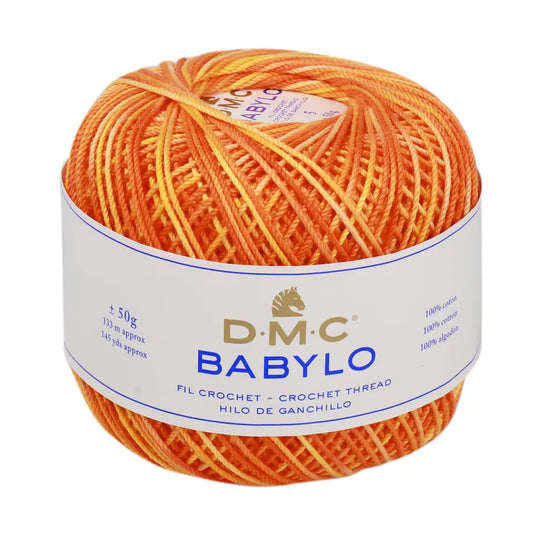 DMC Filato per Uncinetto in 100% cotone a fibre lunghe Babylo 5 Colore 51