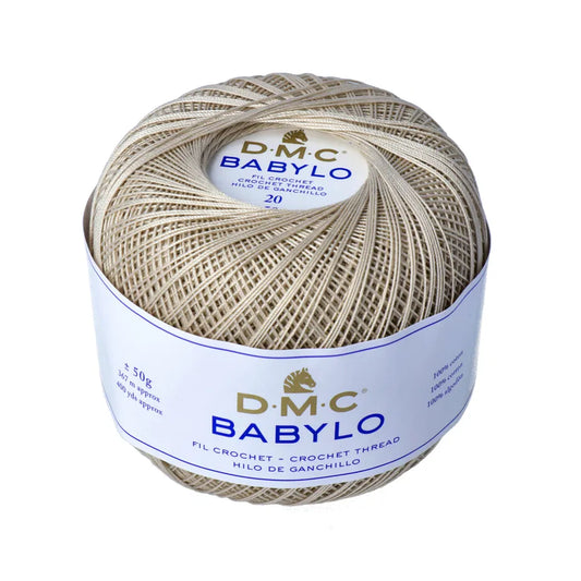 DMC Filato per Uncinetto in 100% cotone a fibre lunghe Babylo 5 Colore 842