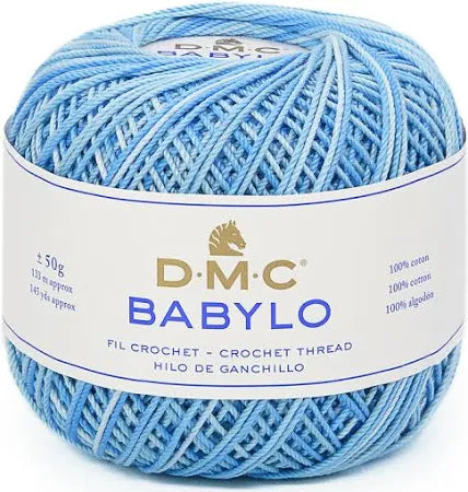 DMC Filato per Uncinetto in 100% cotone a fibre lunghe Babylo 5 Colore 93