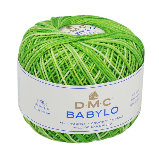 DMC Filato per Uncinetto in 100% cotone a fibre lunghe Babylo 5 Colore 114