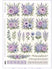Idee Per Creare Carta di Riso 29,67x42 cm (A3) RIS-141 Fiori Lilla