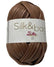 Ispe Fettuccia Ecopelle Silk & Bag Pelle 100 Gr - Color 44 Marrone Chiaro