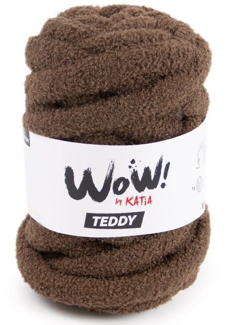 Katia Filato WOW Teddy - 100% Poliestere - 600 grammi - 16 metri - Colore 100 Visone