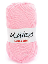 Katia Filato Unico Lanas Stop 100 gr - 266 mt Colore 34 Rosa medio