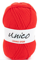 Katia Filato Unico Lanas Stop 100 gr - 266 mt Colore 4 Rosso