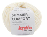 Katia Filato Summer Comfort Antibatterico - 78% Viscosa - 22% Poliammide - Colore 67 Panna