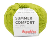 Katia Filato Summer Comfort Antibatterico - 78% Viscosa - 22% Poliammide - Colore 81 Pistacchio