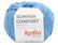 Katia Filato Summer Comfort Antibatterico - 78% Viscosa - 22% Poliammide - Colore 86 Blu Luce