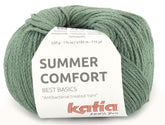 Katia Filato Summer Comfort Antibatterico - 78% Viscosa - 22% Poliammide - Colore 88 Salvia